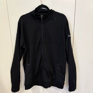 Lululemon Weather Engineered Wool Blend Waffle Zip Up Mens Size XL